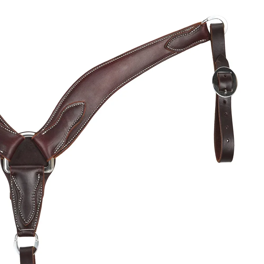 NRS Oiled Latigo 2 3/4in Tapered Breast Collar - Image 2