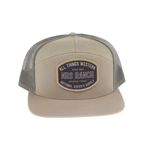 NRS Pale Khaki & Loden Cap