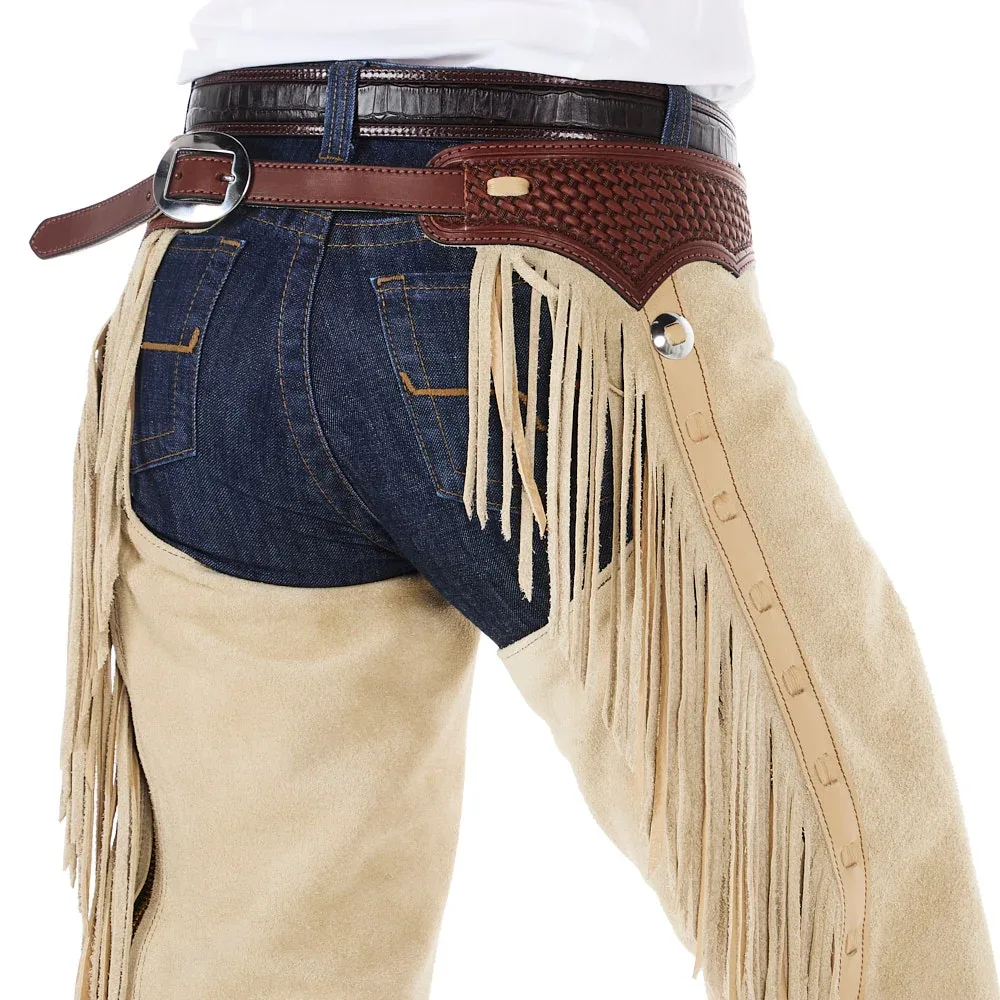 NRS Parchment Roughout Versatility Show Chaps - Image 2