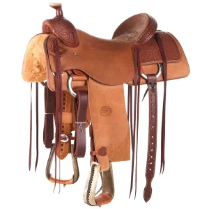 Nrs Pro Series 16in 1/4 Breed Basket Stamp Mod Assoc Ranch Roper