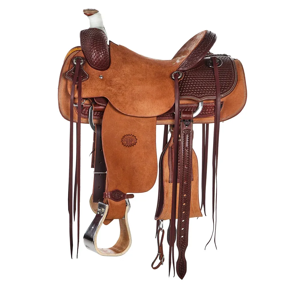 Nrs Pro Series Heavy Oil Basket Stamp Modified Association Ranch Roper - Image 2