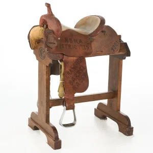 Nrs Pro Series Used 14.5in NBHA Trophy Barrel Saddle