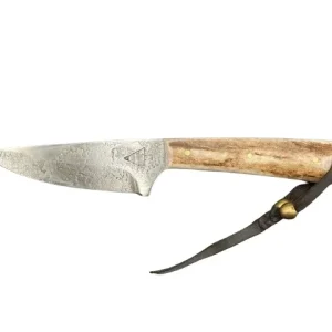 Nrs Ranch Knives Skyline Knife w/ Plain Leather Sheath