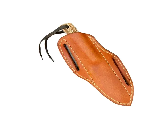 Nrs Ranch Knives Skyline Knife w/ Plain Leather Sheath - Image 2
