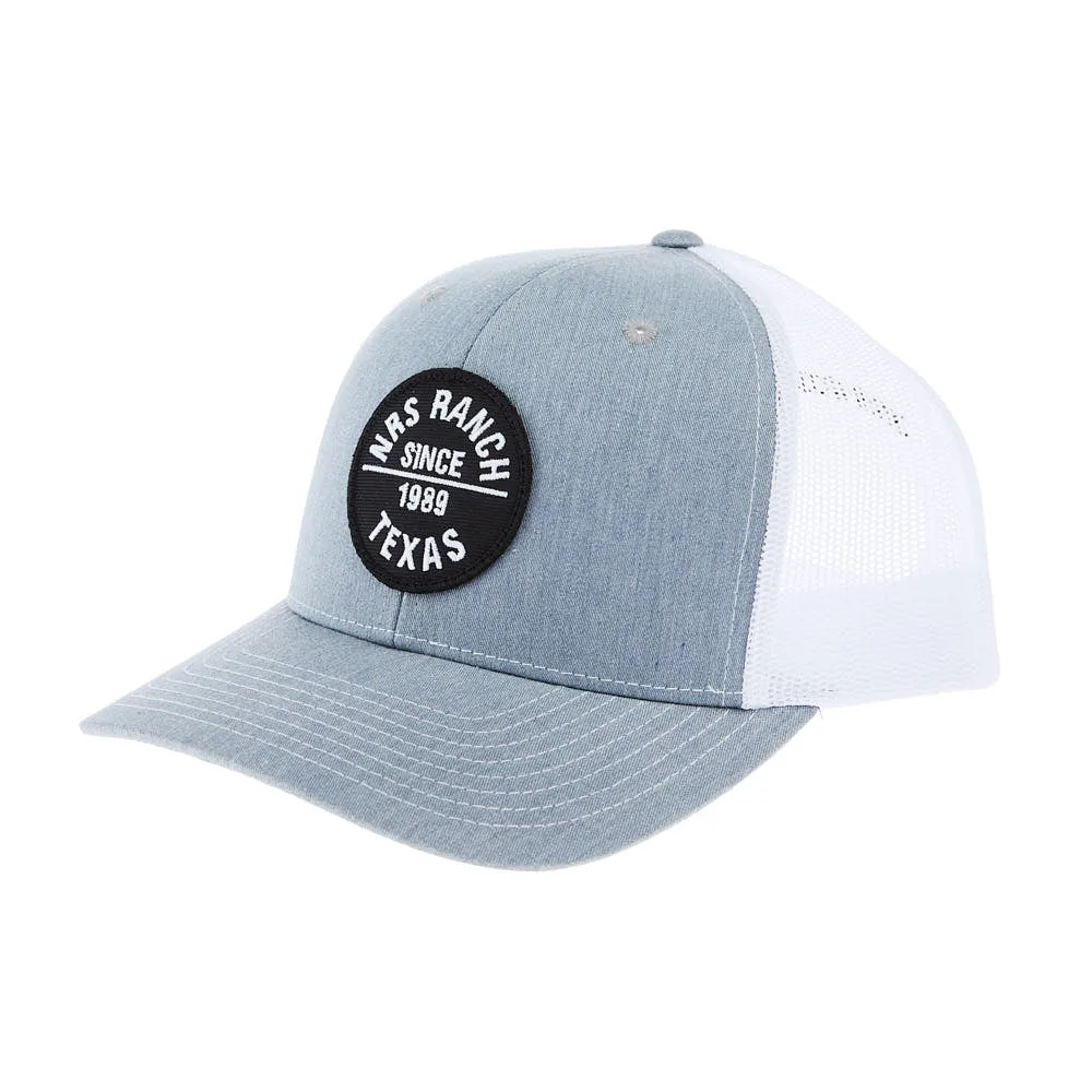 NRS Ranch Texas Round Logo Grey/White Cap - Image 2