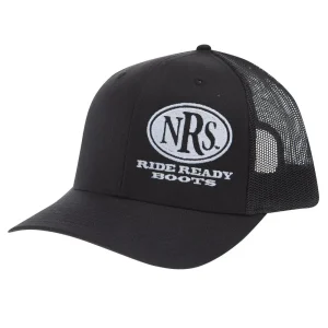NRS Ride Ready Black Adjustable Cap