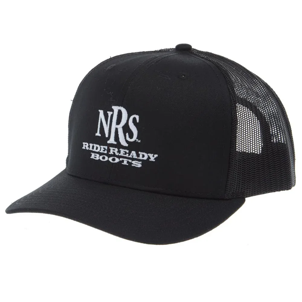 NRS Ride Ready Solid Black Cap
