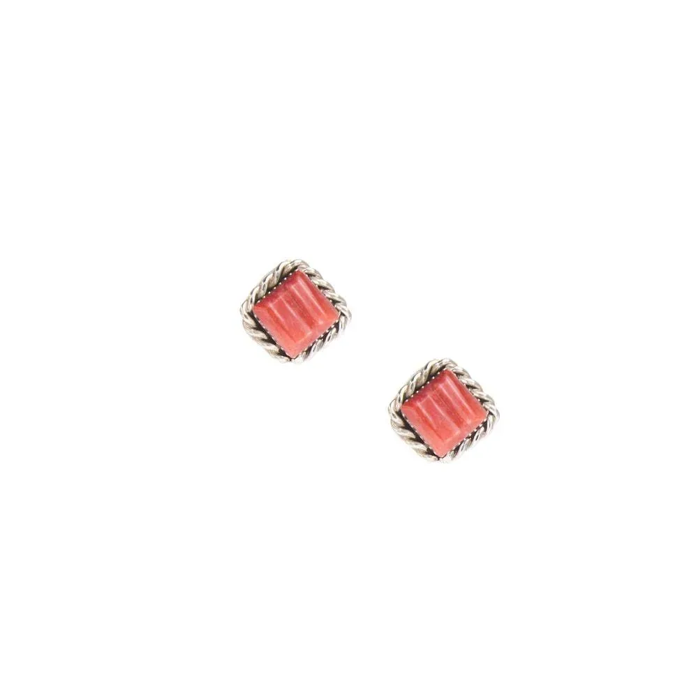NRS Spiny Oyster Stud Earrings