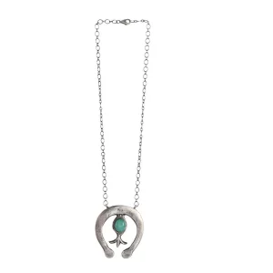 NRS Sterling Silver Sonoran Gold Naja Necklace