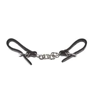 NRS Tack Black Flat Stainless Steel Curb Chain