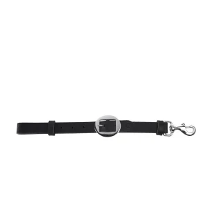NRS Tack Black Latigo Down Strap 1in