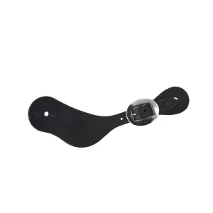 NRS Tack Ladies/Youth Black Dove Wing Spur Strap