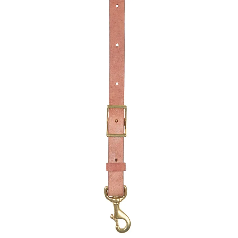 NRS Tack Oiled Harness Leather Training Fork - Image 2