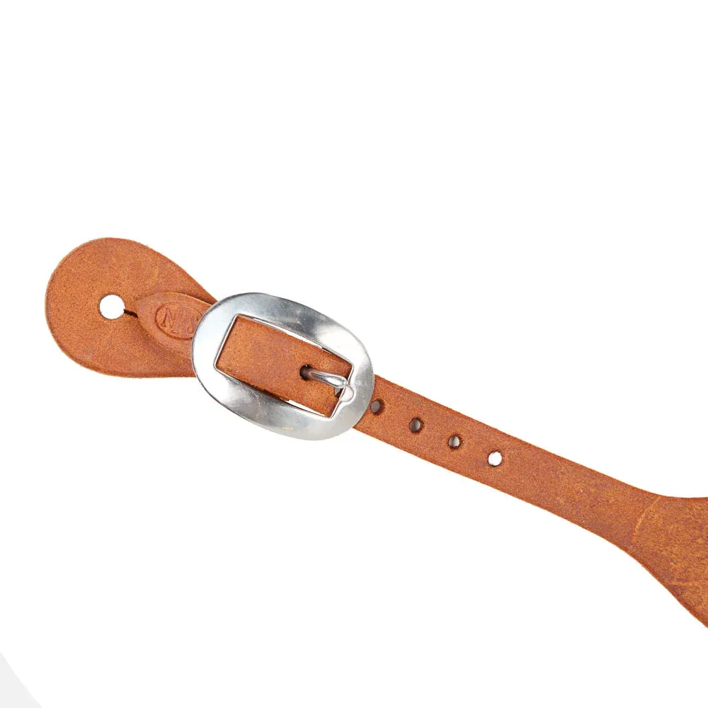 NRS Tack Roughout Golden Skirting Dove Wing Spur Straps - Image 2