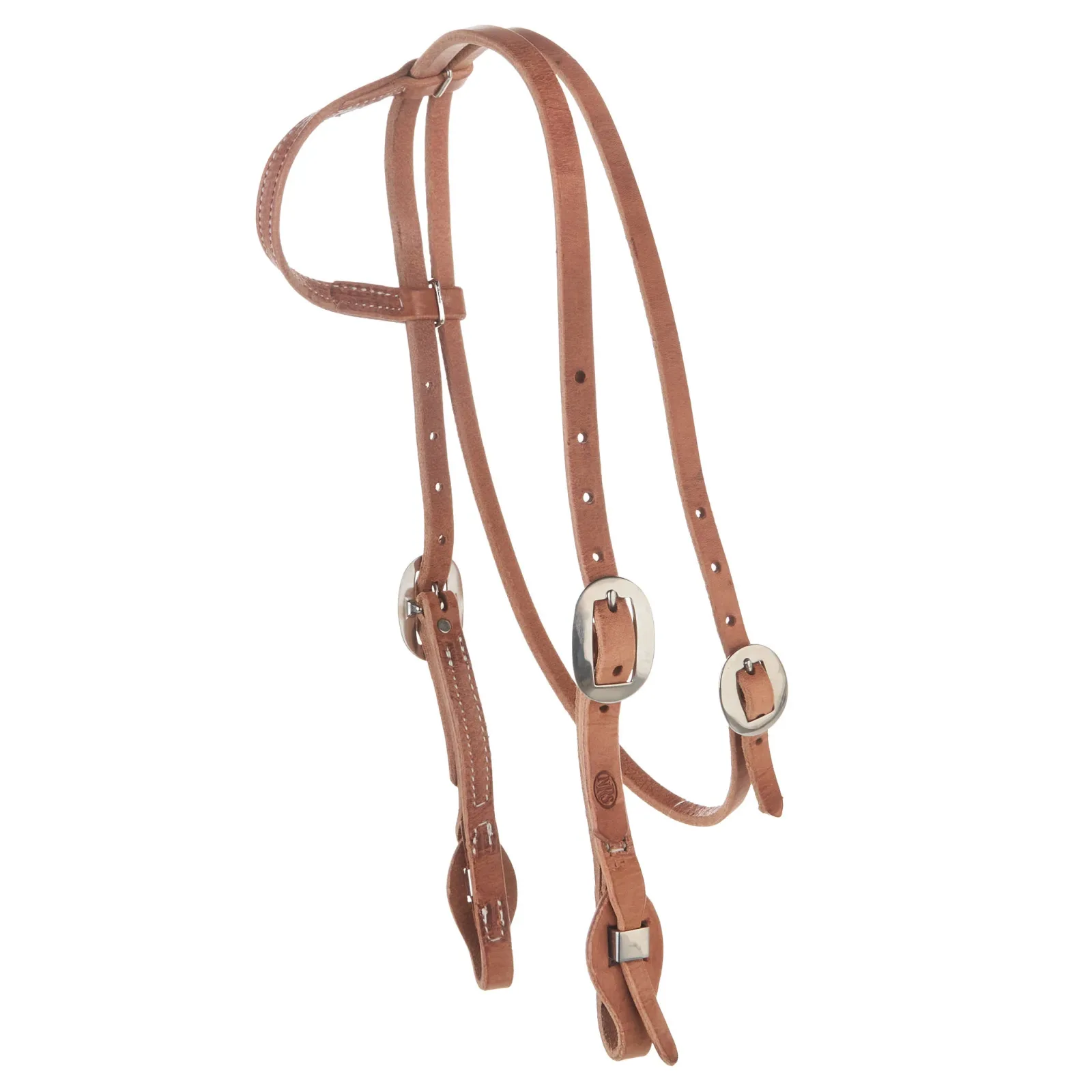 NRS Tack Single Ear Quick Change Headstall w/Throat Latch - Image 2