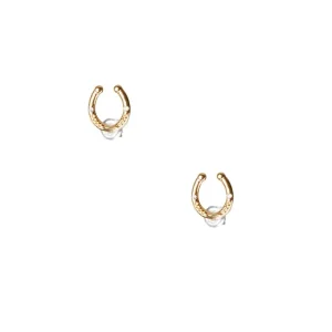 NRS Take Me To The Rodeo Gold Horseshoe Earring