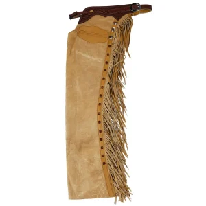 NRS Tan and Rust Lace Medium Chaps