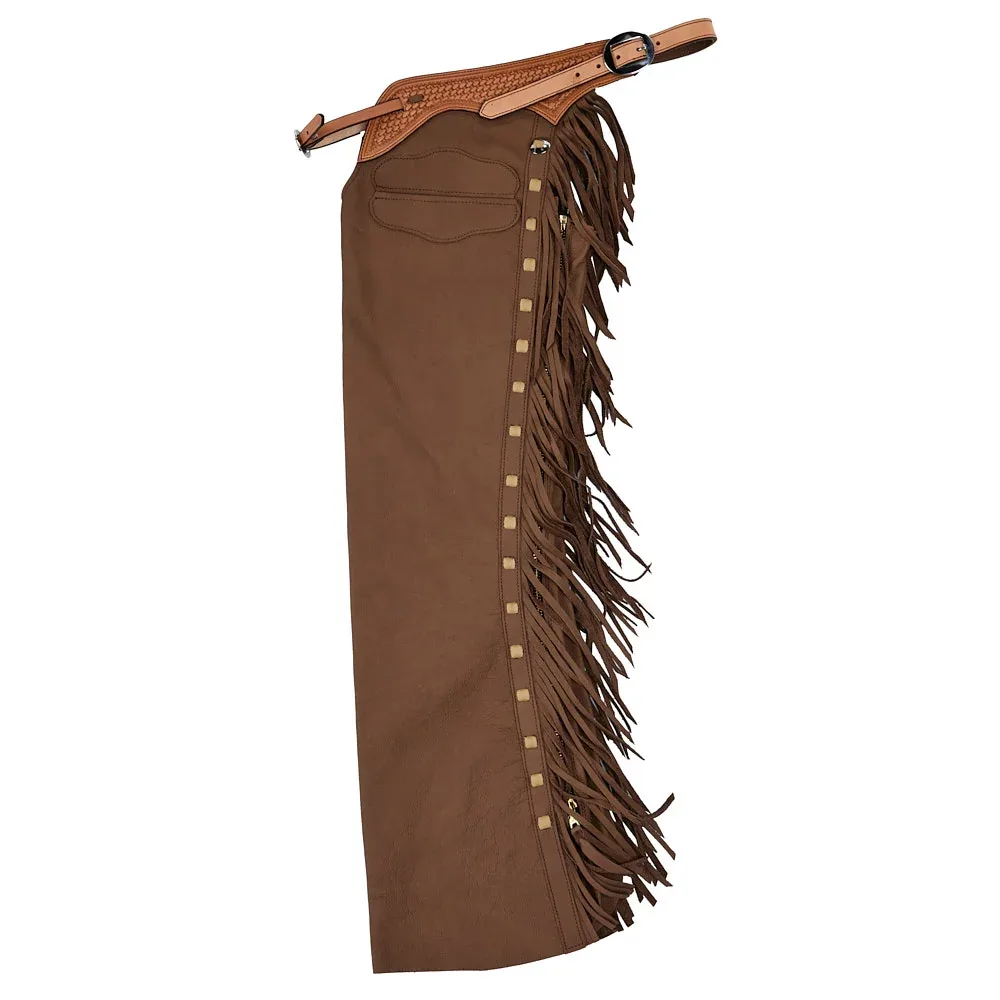 NRS Taupe and Cream Lace Medium Chaps