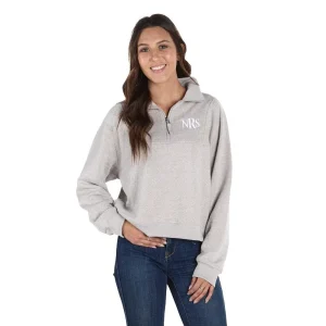NRS Texas Dusty Grey Laguna 1/4 Zip Pullover