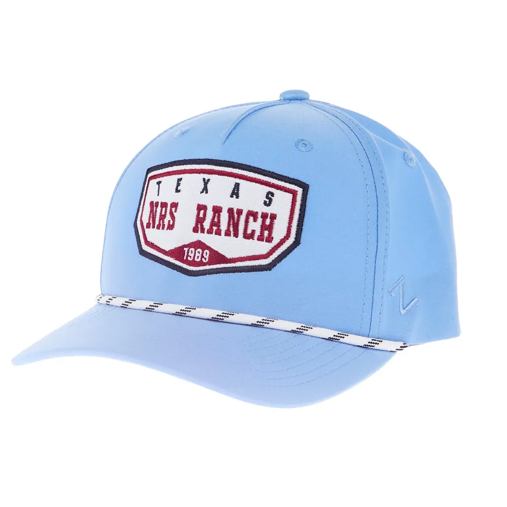 NRS Texas Light Blue & White Rope Cap - Image 2
