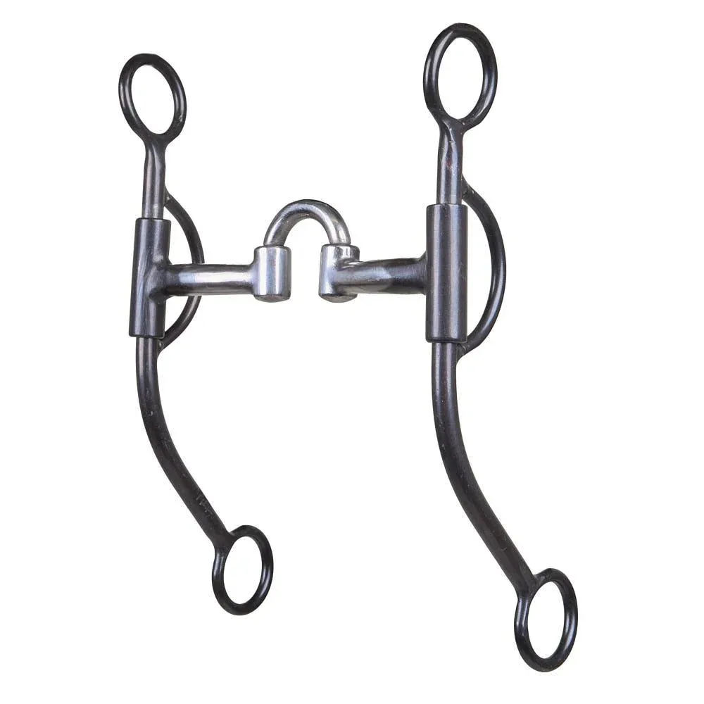 NRS Tyler Low Port Correction Bit with Black Steel Shanks