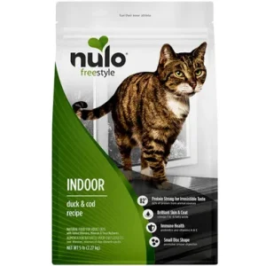 Nulo Freestyle Indoor Duck & Cod Recipe Adult Dry Cat Food