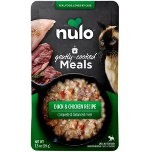 Nulo Gently Cooked Meals Duck & Chicken Recipe Kitten & Adult Cat Food