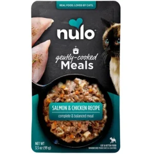 Nulo Gently Cooked Meals Salmon & Chicken Recipe Kitten & Adult Cat Food