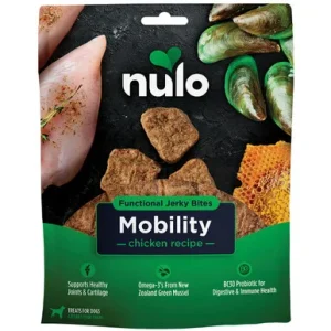 Nulo Mobility Chicken Recipe Functional Jerky Bite Dog Treats