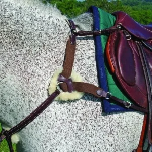 Nunn Finer 5 Way Breastplate Horse Black/Zinc