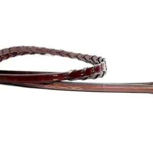 Nunn Finer Bella Donna Square Raised Reins 5/8x58