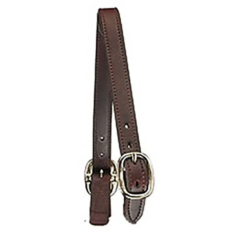 Nunn Finer Double Stitch Halter Crown Cob Brn - Image 2