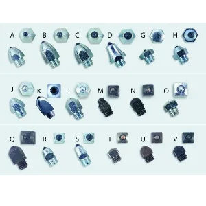 Nunn Finer Full-Short Hex Bullet Studs - Pk 10