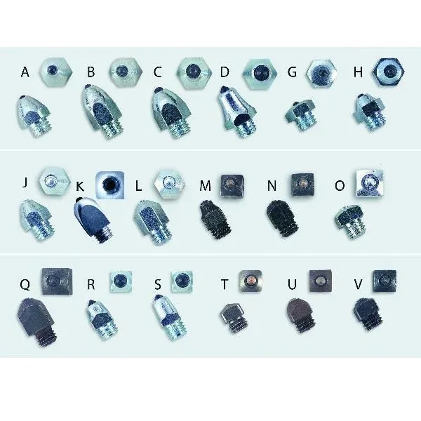 Nunn Finer Medium-Square Road Stud Studs - 10pk