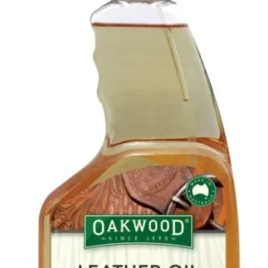 Nunn Finer Oakwood Leather Oil Bottle 16.9oz