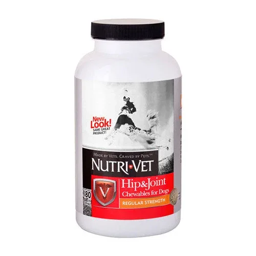 Nutri-Vet Hip & Joint Early Care Liver Chewables 180 Count - Image 2