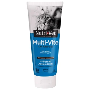 Nutri-Vet Multi-Vite Salmon Paw-Gel for Cats 3 oz
