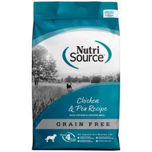 NutriSource Chicken & Pea Recipe w/ Chicken & Chicken Meal Grain Free Dry Dog Food