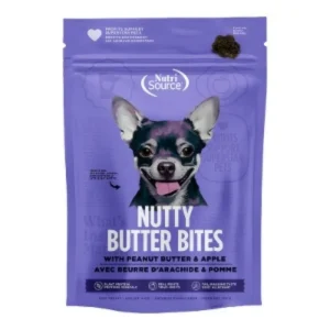 Nutrisource Dog Butter Bites Apple, 6 oz