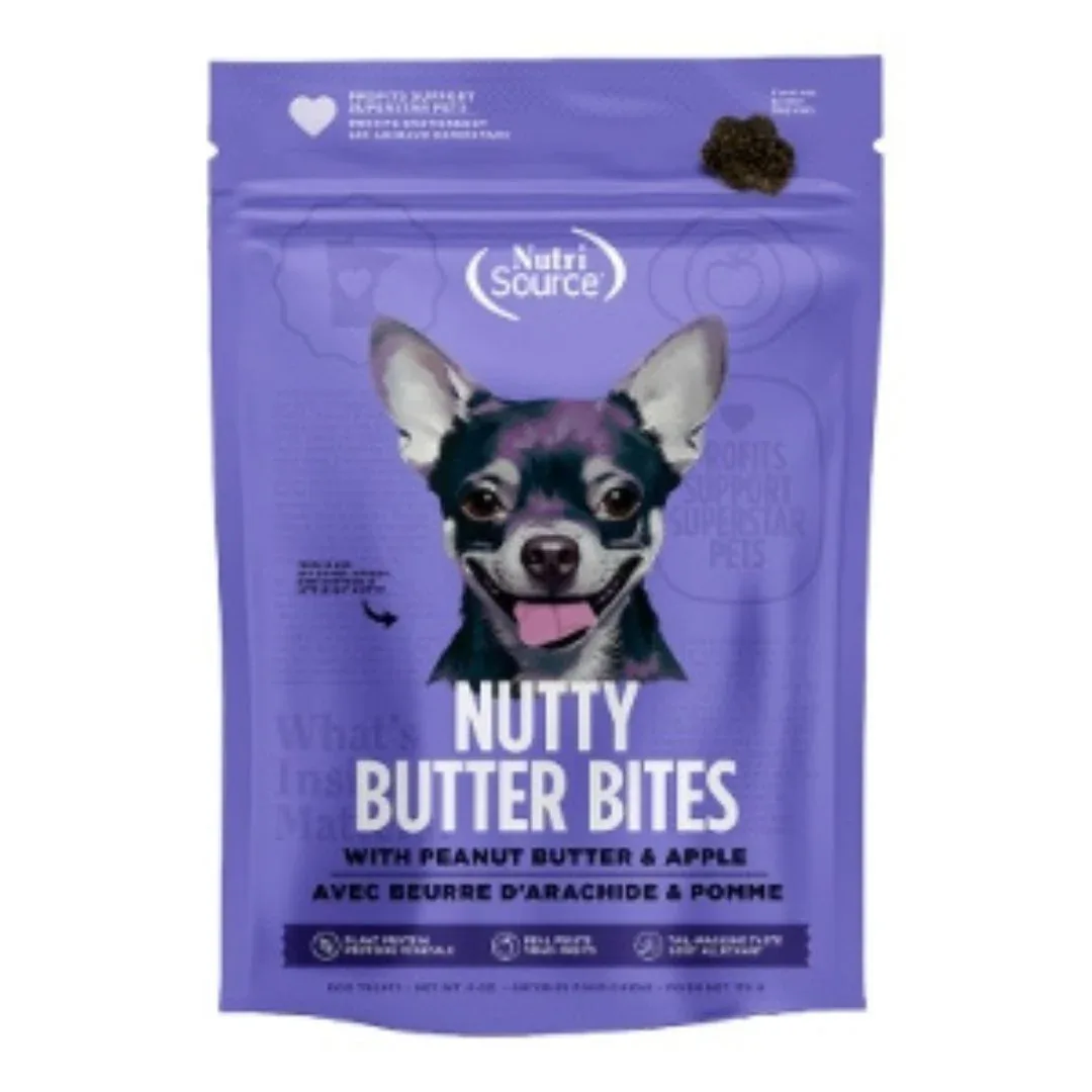 Nutrisource Dog Butter Bites Apple, 6 oz