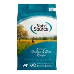 NutriSource Dry Dog Food Chicken & Rice, 12 lb