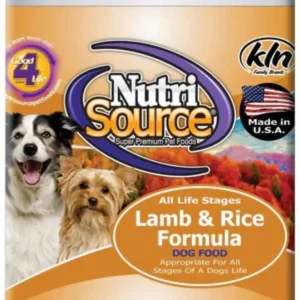 Nutrisource Lamb & Rice Dog Canned Canned Dog Food - 13 oz - Case of 12