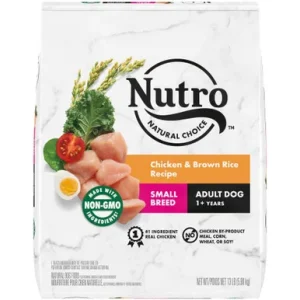 Nutro Products Natural Choice Chicken and Brown Rice Recipe Small Breed Dog Food 13 Lb