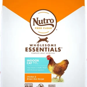 Nutro Wholesome Essentials Indoor Chicken and Brown Rice Recipe Adult Dry Cat Food