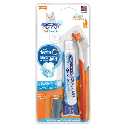 Nylabone Advanced Oral Care Cat Dental Kit 2.5 oz. - Image 2