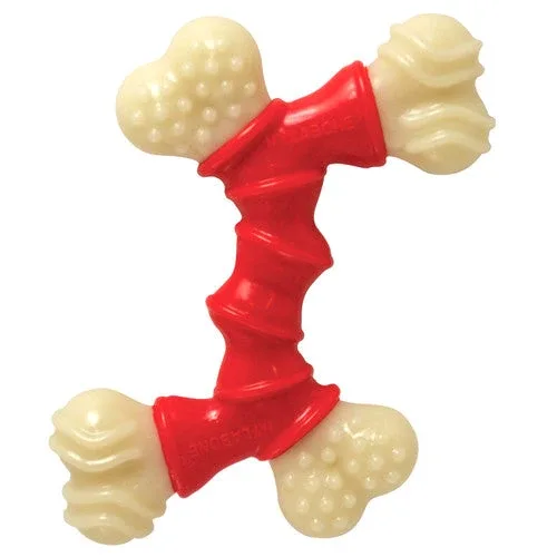 Nylabone Double Bone Power Chew Long-Lasting Dog Toy Bacon X-Large/Souper (1 Count) - Image 2