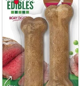 Nylabone Healthy Edibles Roast Beef Petite 2Pk