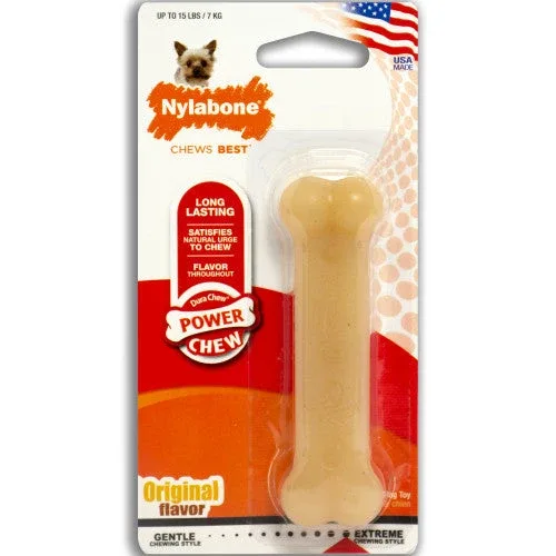 Nylabone Power Chew Durable Dog Toy Original X-Small/Petite (1 Count) - Image 2