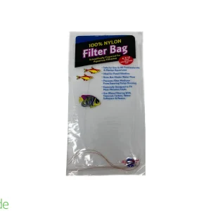 Nylon Filter Bag w/ draw string 4" x 12"