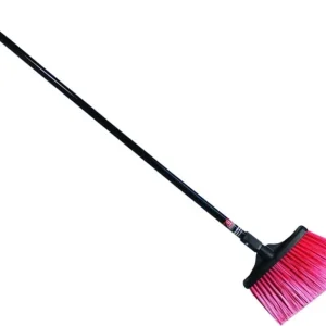 O-Cedar Maxistrong Hvy Duty Angle Broom LG Blk/Red